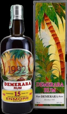 Bouteille de spiritueux : Demerara Rum de la marque Silver Seal