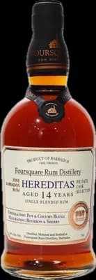 Bouteille de spiritueux : Private Cask Selection Hereditas (The Whisky Exchange) de la marque Foursquare