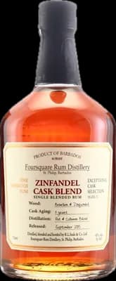 Bouteille de spiritueux : Exceptional Cask Selection IV Zinfandel US de la marque Foursquare