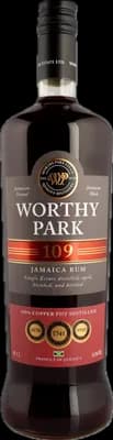 Bouteille de spiritueux : 109 Jamaica Rum de la marque Worthy Park