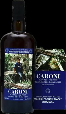 Bouteille de spiritueux : 6th Employees Mahesh “Sonny Black” Bridgelal de la marque Caroni