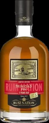 Bouteille de spiritueux : Trinidad Oloroso Sherry Finish 2017 de la marque Rum Nation