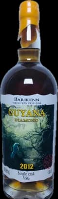 Bouteille de spiritueux : Guyana Diamond de la marque Barikenn