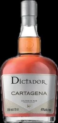 Bouteille de spiritueux : Cartagena de la marque Dictador