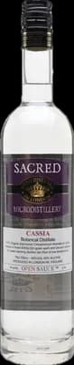 Bouteille de spiritueux : Cassia Gin de la marque Sacred