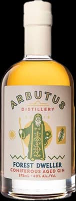 Bouteille de spiritueux : Forest Dweller Coniferous Aged Gin de la marque Arbutus Distillery