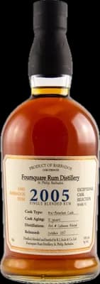 Bouteille de spiritueux : Exceptional Cask Selection VI 2005 de la marque Foursquare