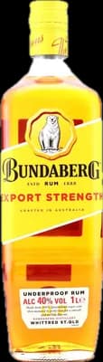 Bouteille de spiritueux : Export Strength de la marque Bundaberg