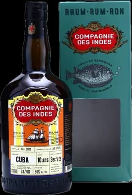 Bouteille de spiritueux : Cuba (Selectionne Fabian Williams) de la marque Compagnie des Indes