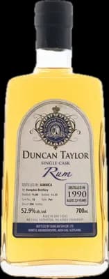 Bouteille de spiritueux : Single Cask Rum 1990 Aged 22 Years (Hampden Distillery) de la marque Duncan Taylor