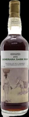 Bouteille de spiritueux : Demerara Dark Rum de la marque Samaroli