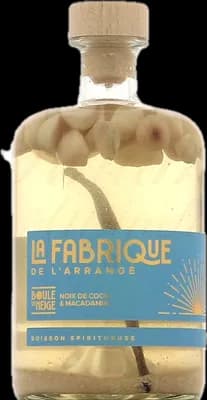 Bouteille de spiritueux : Boule de Neige - Noix de Coco & Macadamia de la marque La Fabrique de l’Arrangé
