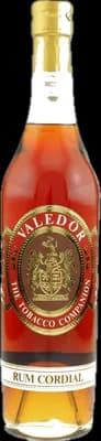 Bouteille de spiritueux : Rum Cordial The Tobacco Companion de la marque Valedor