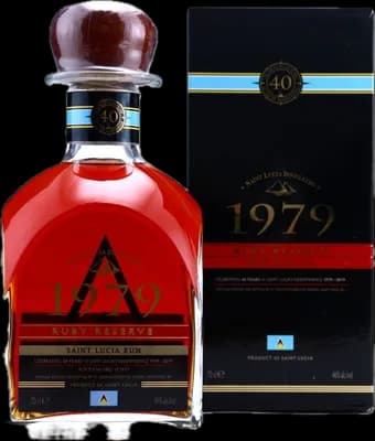 Bouteille de spiritueux : 1979 Ruby Reserve de la marque Saint Lucia Distillers