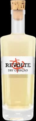 Bouteille de spiritueux : Dry Curaçao de la marque Revolte