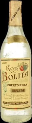 Bouteille de spiritueux : Puerto Rican Rum de la marque Bolita