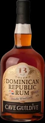 Bouteille de spiritueux : Dominican Republic Rum de la marque Cave Guildive