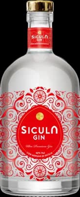 Bouteille de spiritueux : Ultra Premium Gin de la marque Sicula Gin