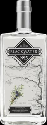 Bouteille de spiritueux : No. 5 Gin de la marque Blackwater
