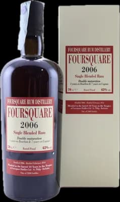 Bouteille de spiritueux : 2006 de la marque Foursquare