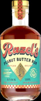 Bouteille de spiritueux : Peanut Butter Rum de la marque Razel's