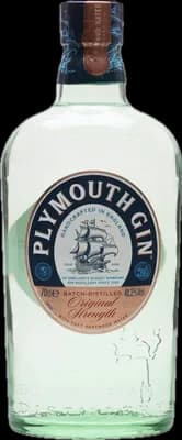 Bouteille de spiritueux : Gin de la marque Plymouth