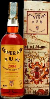 Bouteille de spiritueux : Demerara de la marque Diamond