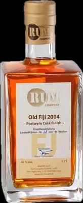 Bouteille de spiritueux : Old Fiji de la marque Rum Company