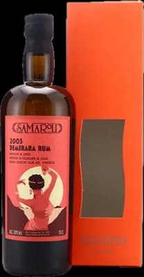 Bouteille de spiritueux : Demerara rum de la marque Diamond