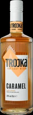 Bouteille de spiritueux : Caramel de la marque Trojka