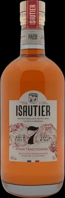 Bouteille de spiritueux : Rhum Vieux 7 Ans d'Âge de la marque Isautier