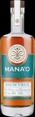Bouteille de spiritueux : Tahiti Rhum Vieux Triple Cask de la marque Mana’o