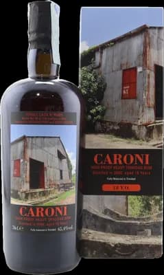 Bouteille de spiritueux : High Proof Heavy Trinidad Rum (Lion's Whisky) de la marque Caroni