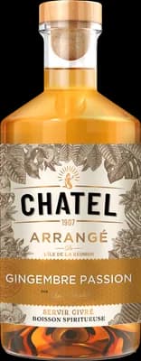 Bouteille de spiritueux : Arrangé Gingembre Passion de la marque Chatel