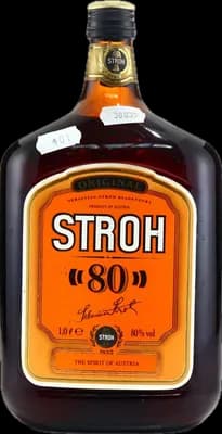 Bouteille de spiritueux : 80 de la marque Stroh