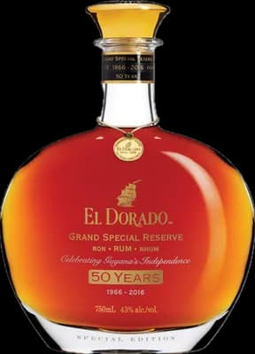 Bouteille de spiritueux : Grand Special Reserve de la marque Demerara Distillers Ltd