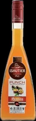 Bouteille de spiritueux : Punch Passion de la marque Isautier
