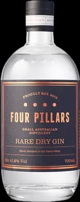 Bouteille de spiritueux : Rarer Dry Gin (Cumquat) de la marque Four Pillars