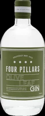 Bouteille de spiritueux : Olive Leaf Gin de la marque Four Pillars