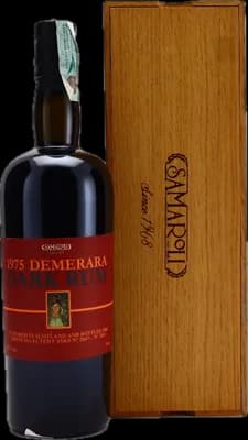 Bouteille de spiritueux : Demerara Dark Rum de la marque Samaroli