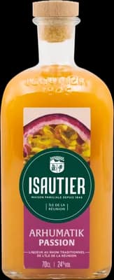 Bouteille de spiritueux : Arhumatik Passion de la marque Isautier