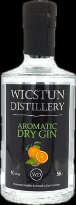 Bouteille de spiritueux : Aromatic Dry Gin de la marque Wicstun Distillery