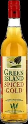 Bouteille de spiritueux : Spiced Gold de la marque Green Island