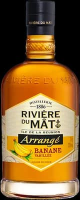 Bouteille de spiritueux : Arrangé Banane Vanillée de la marque Rivière du Mât