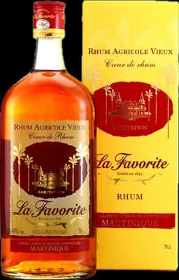 Bouteille de spiritueux : Rhum Agricole Vieux Coeur de Rhum de la marque La Favorite