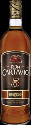 Bouteille de spiritueux : 5 Years de la marque Cartavio