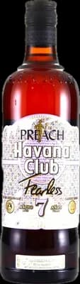 Bouteille de spiritueux : 7 Años Preach Fearless de la marque Havana Club