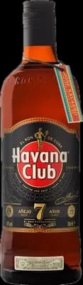 Bouteille de spiritueux : 7 Años Añejo de la marque Havana Club