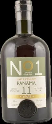 Bouteille de spiritueux : No1 Panama 11 Years de la marque Ekte Rum