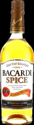 Bouteille de spiritueux : Spice de la marque Bacardi